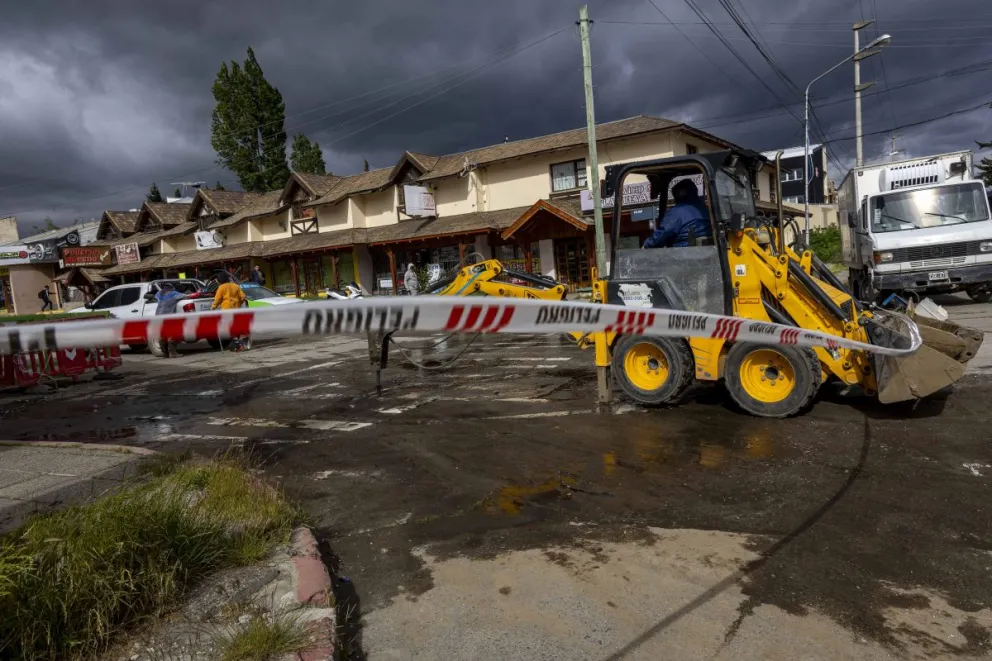 Esperan resolver el inconveniente durante esta jornada de lunes. Fotos de Eugenia Neme.