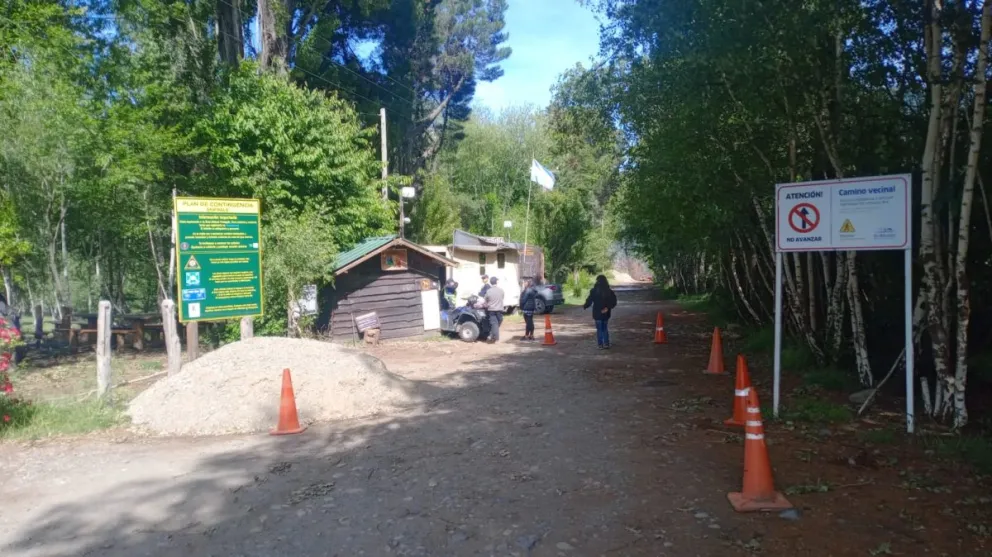 La gente volvió a elegir una zona afectada por los incendios / Foto Info Chucao 