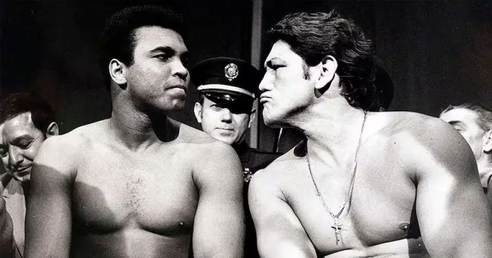 Aquél combate con  Muhammad Ali quedará como la bandera del boxeo argentino.