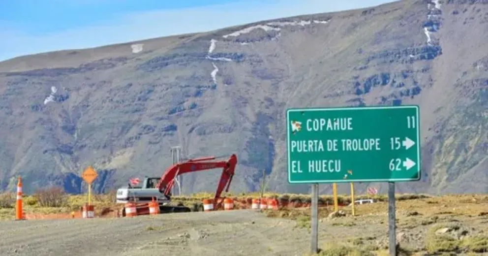Hay maquinarias trabajando en ese tramo.