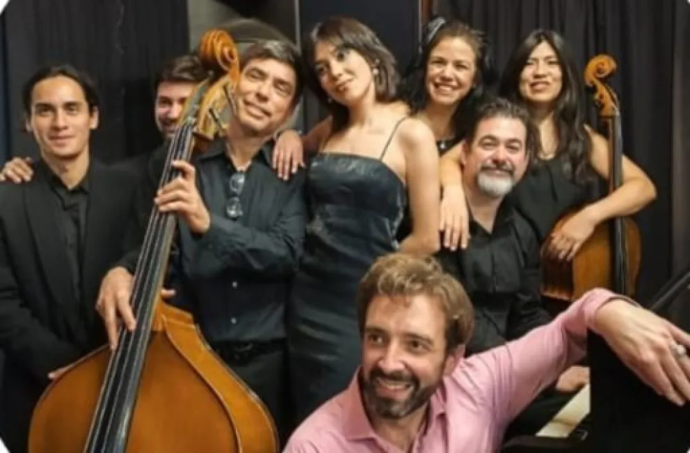 La Orquesta Típica Patagonia Tango se une al Rotary Club Nahuel Huapi para un evento solidario (imagen gentileza).
