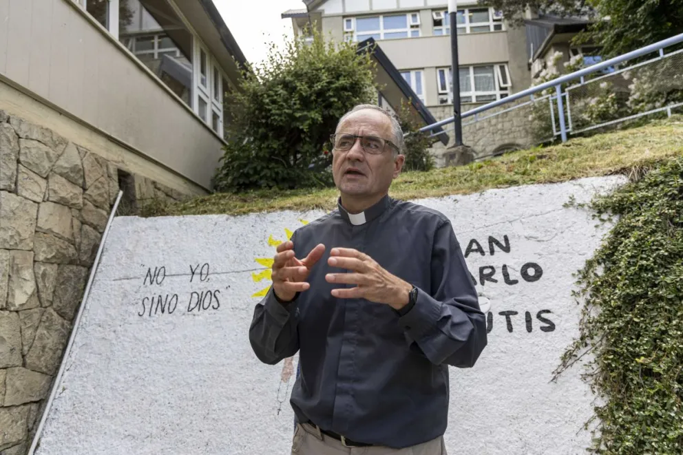 La visión de un hombre de fe sobre temas complejos (fotos: Eugenia Neme).