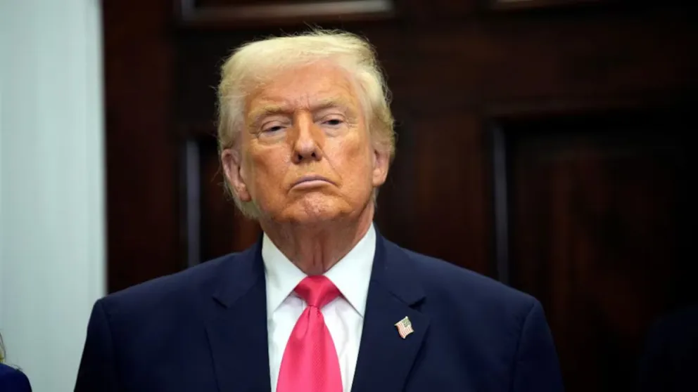 El presidente estadounidense Donald Trump. 