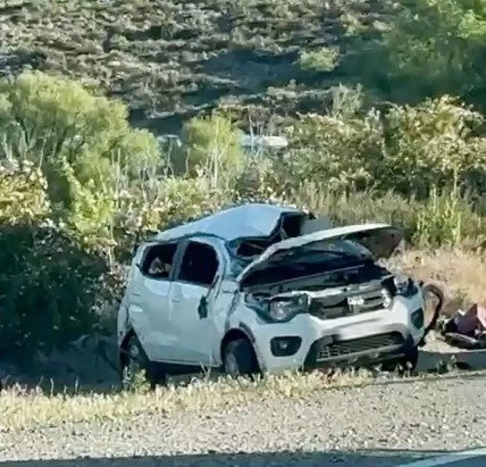 Vialidad Nacional informó que el corte se produjo en el kilómetro 1593.