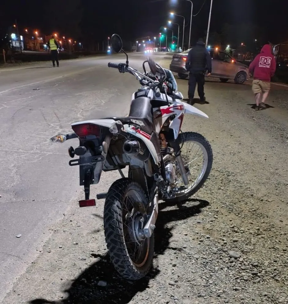 El incidente vial ocurrió en el Alto de Bariloche.