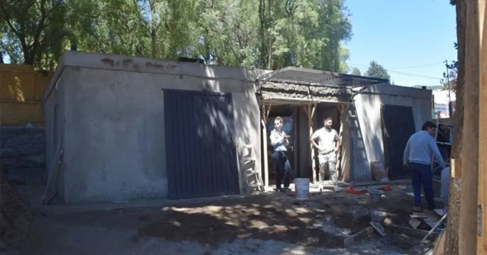 Las obras están en la etapa final.