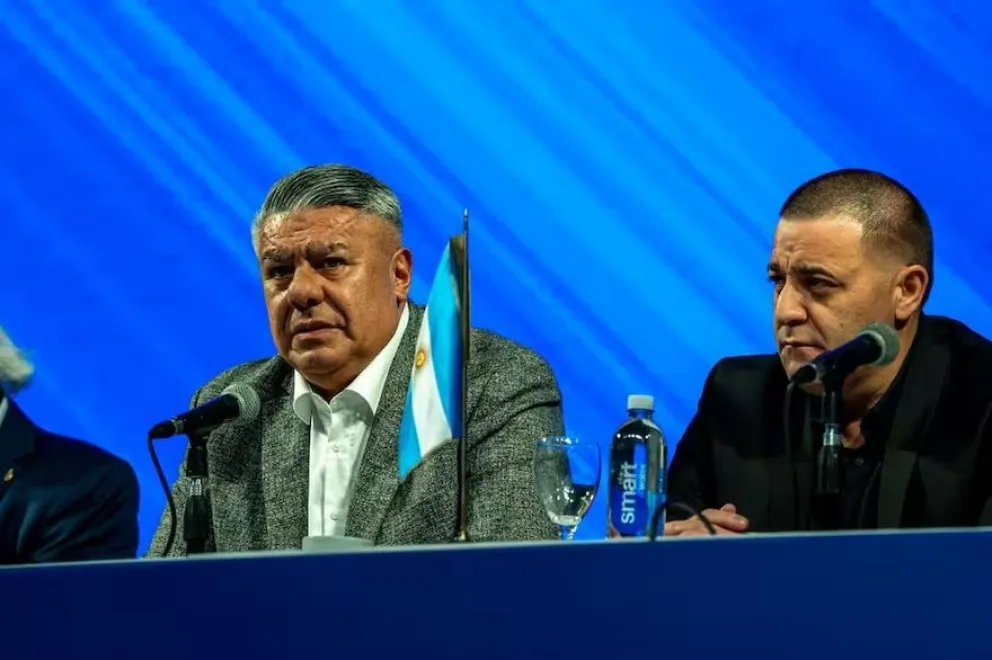 Claudio "Chiqui" Tapia y Pablo Toviggino.