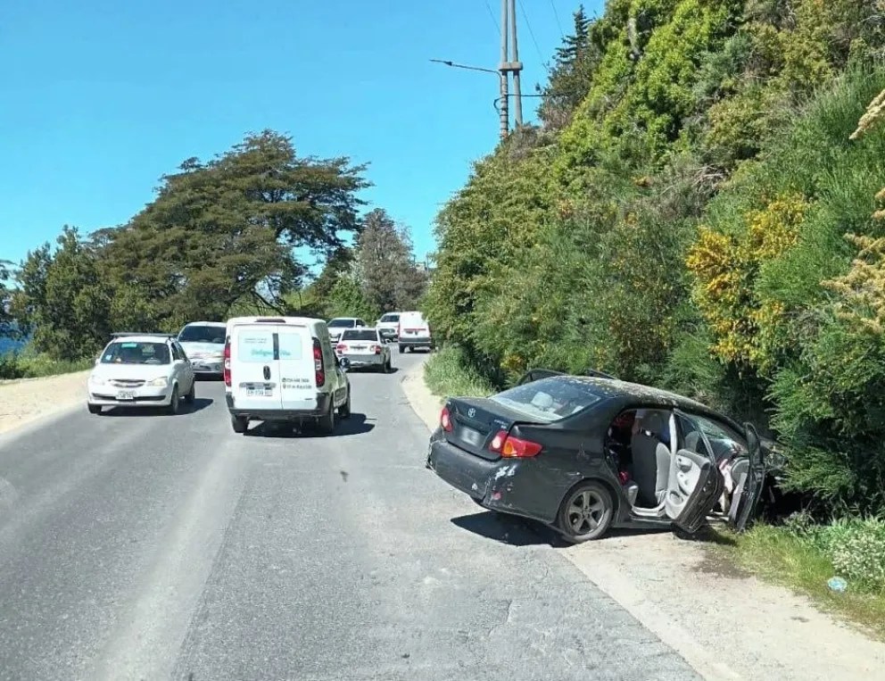 Momentos posteriores al choque. 