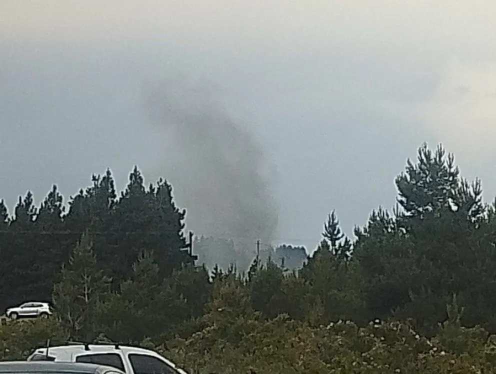 Móviles del SPLIF y Bomberos Voluntarios acudieron rápidamente al lugar. 