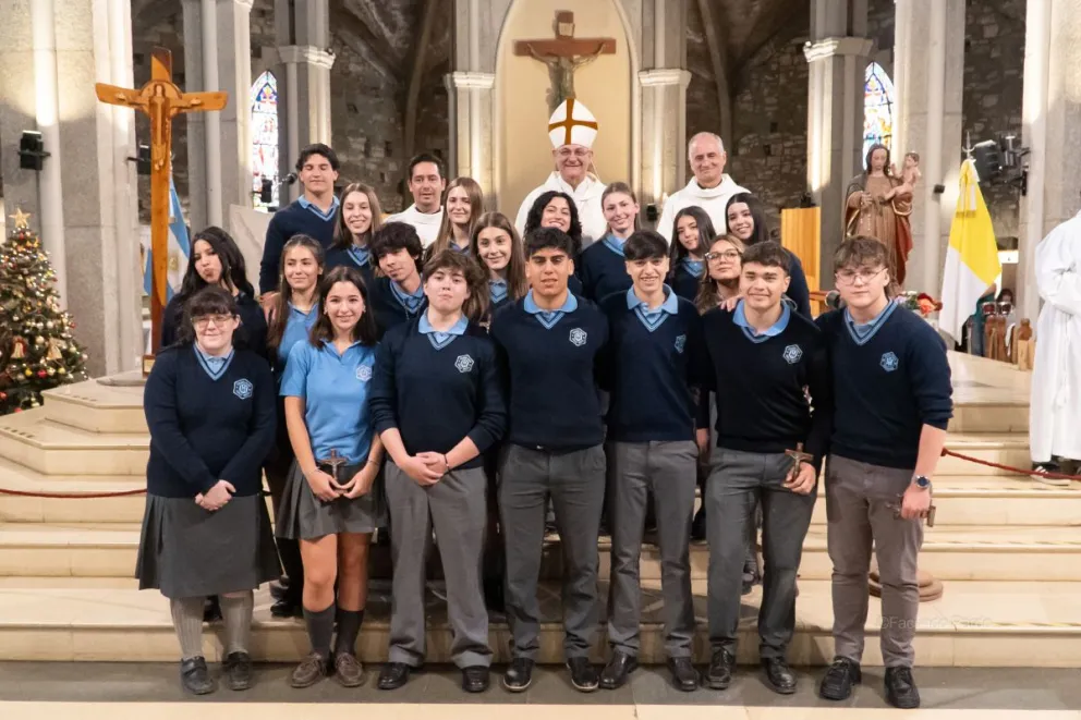 Para el colegio, un hito que quedará marcado como el día en que su primera promoción escribió la página inaugural de su historia / Fotos Facu Pardo 