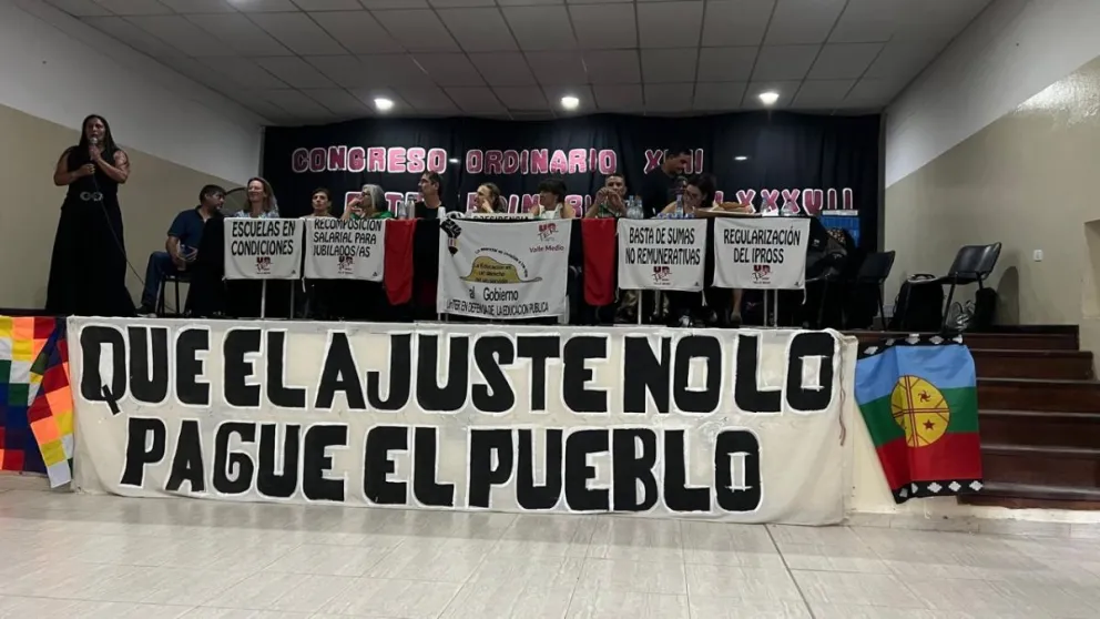 Nueva conducción a la cabeza del sindicato de docentes de Rio Negro. 