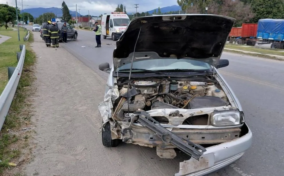 Por el momento, se desconocen las causas que provocaron el accidente / Foto Noticias del Bolsón 