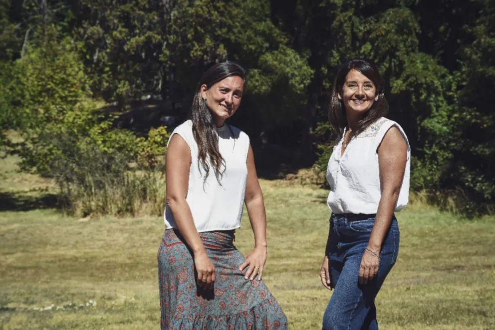 Florencia y Sandra, las autoras. Foto: Laila Vilanova.