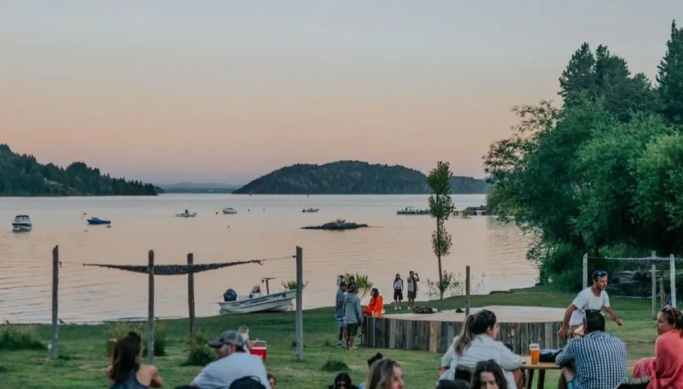 Un paraíso frente al lago, donde gastronomía y arte se combinan a la perfección (imágenes gentileza).