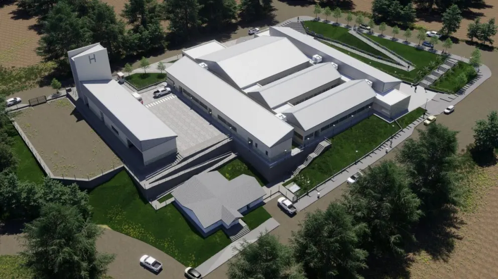 El nuevo nosocomio brindará servicios de complejidad acorde a las necesidades de la comunidad.