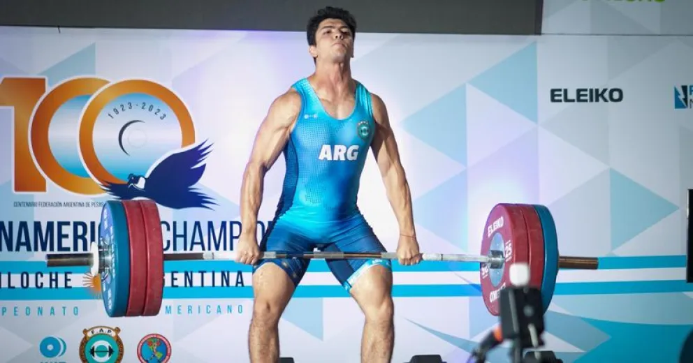 Dante durante una competencia. Foto de Facundo Pardo.