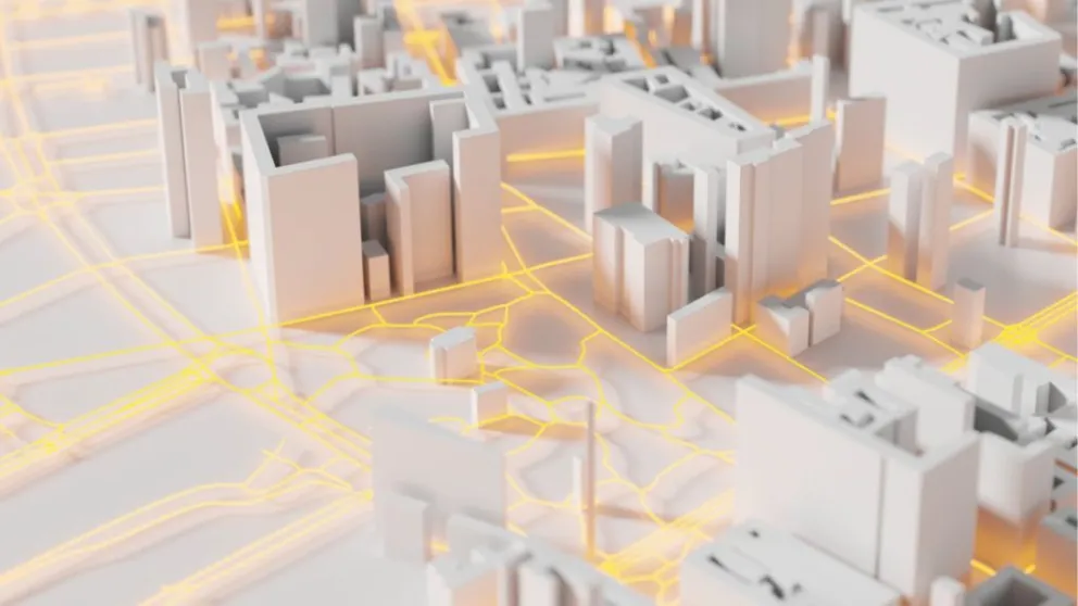 Representación del concepto de inteligencia territorial.