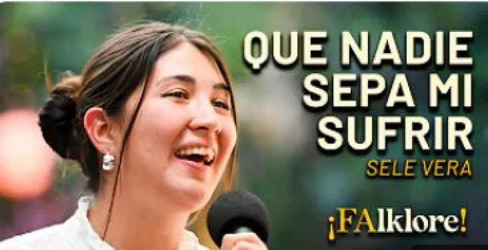 Sele Vera y el tema que hizo conocida a su artista favorita, La Sole. 