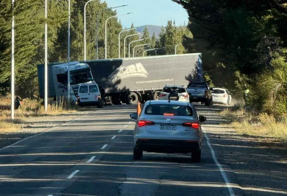 Momentos posteriores al incidente. 