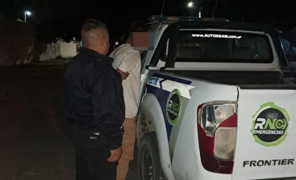El sujeto fue trasladado a la unidad policial 12 de El Bolsón en carácter de detenido.
