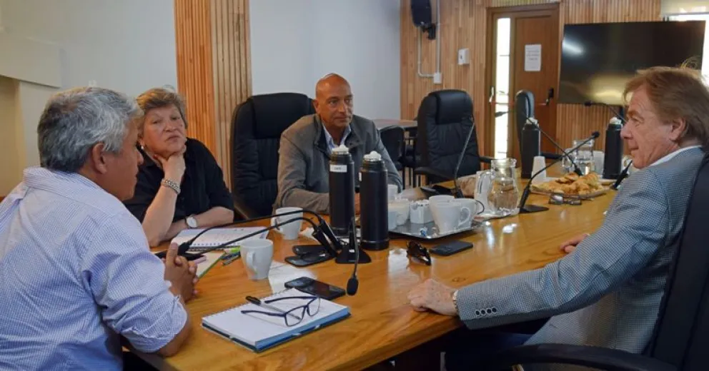 Durante la reunión se abordaron distintos temas de interés común.