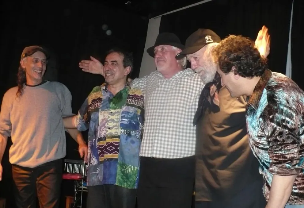 Luis en su paso por Los Cinco Leones.