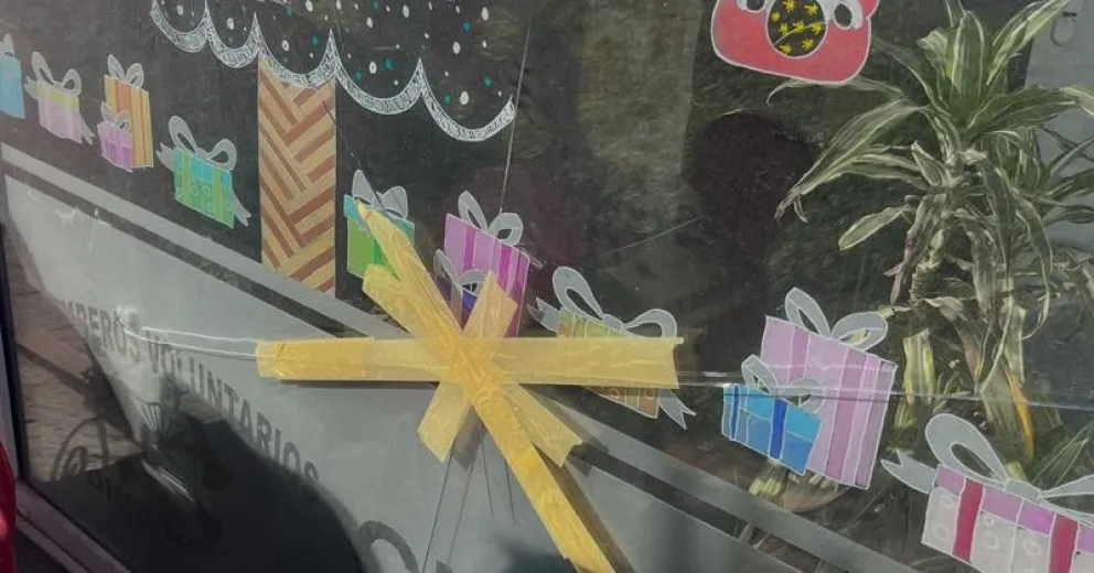 Esta vez fue un vidrio...