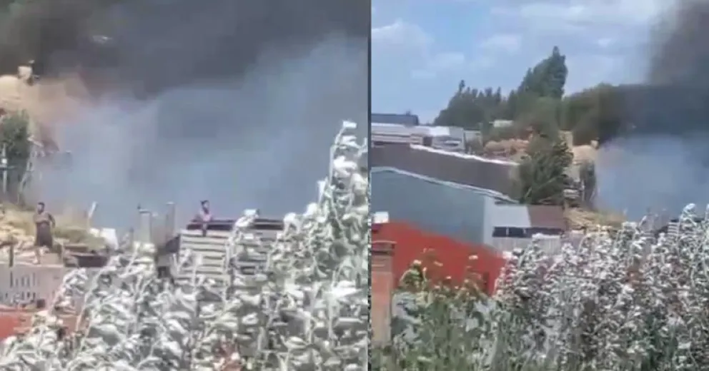 Lograron extinguir rápidamente uno de los focos. 