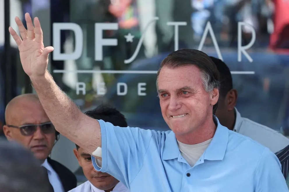 El expresidente brasileño, Jair Bolsonaro.