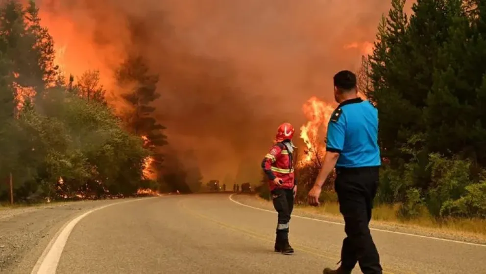 Se han dispuesto medidas destinadas a recolectar evidencia científica y testimonial en el lugar. Foto: Ministerio Público Fiscal de Chubut.