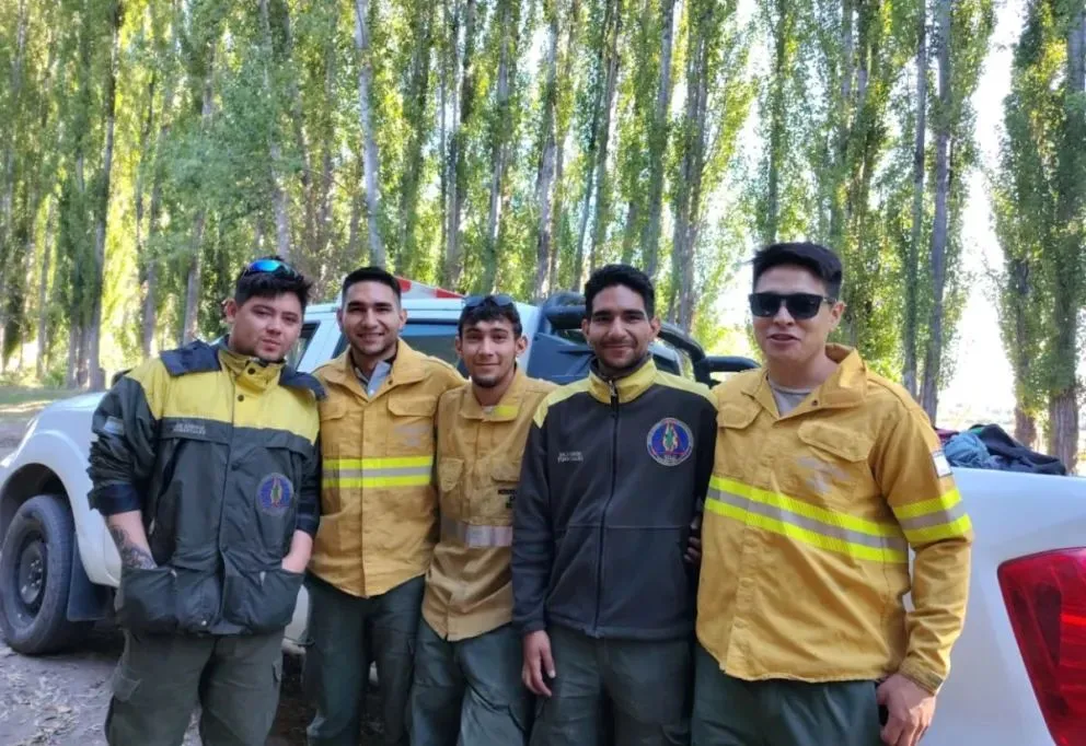 El aporte de toda la provincia en un momento delicado del sur / Foto ANRoca