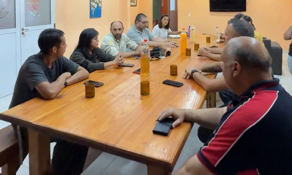 Reunión de emergencias de las autoridades / Foto Angosturadigital