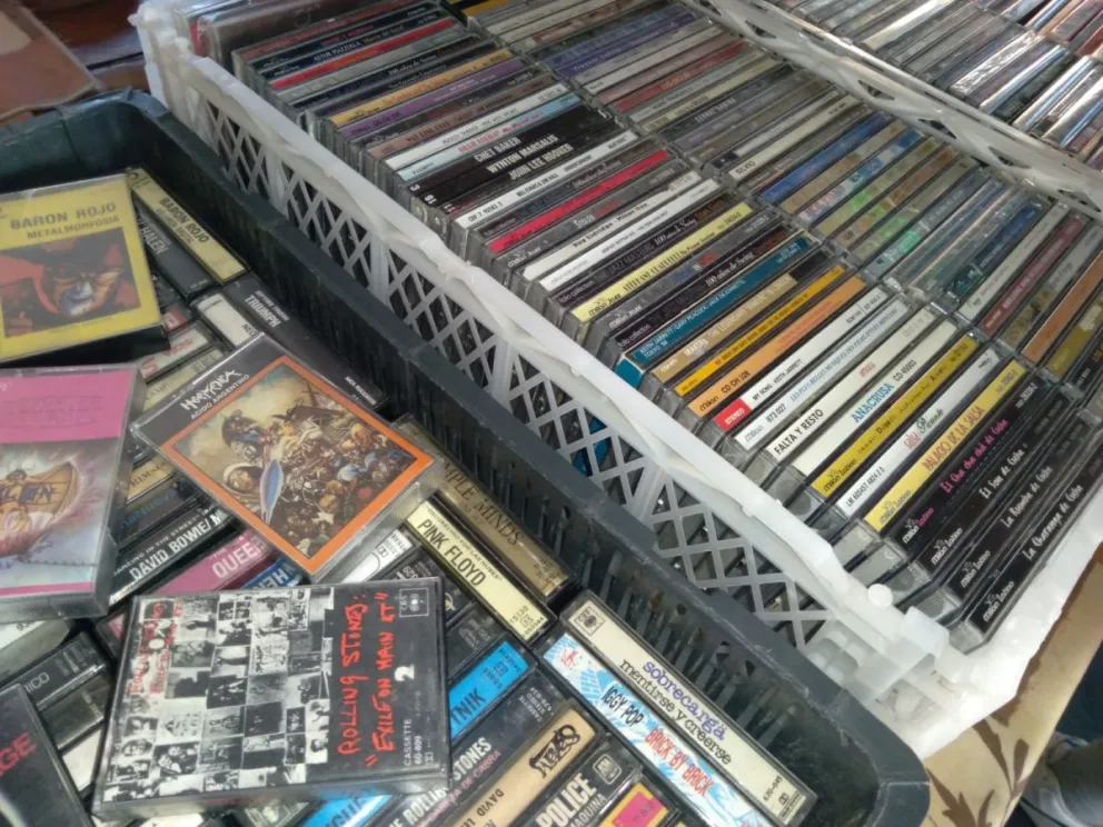 Una nueva feria para los amantes de la música en formato analógico y más. Foto; Facundo Pardo.