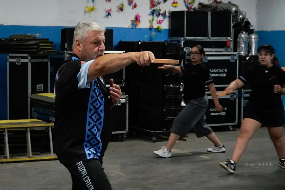 Una técnica gauchesca que atravesó el tiempo (fotos: Facundo Pardo).