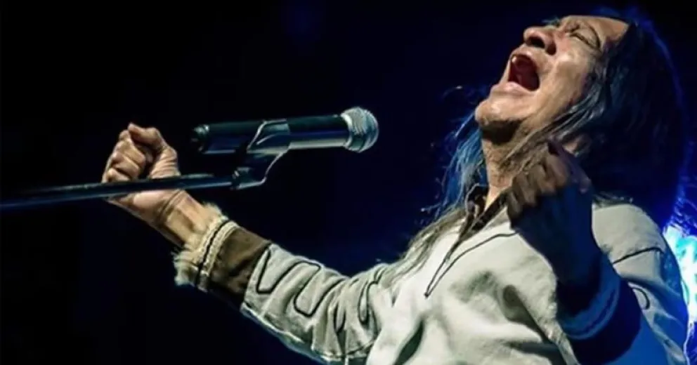 El artista permanece internado en Comodoro Rivadavia.