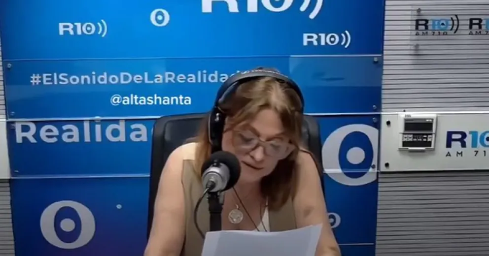 La conductora se retractó por sus dichos.