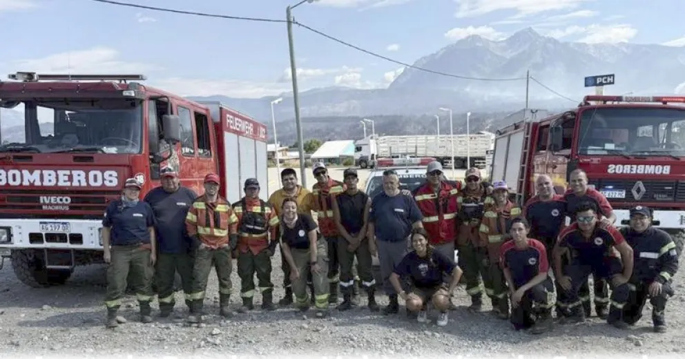 Fueron jornadas interminables en el combate del fuego.