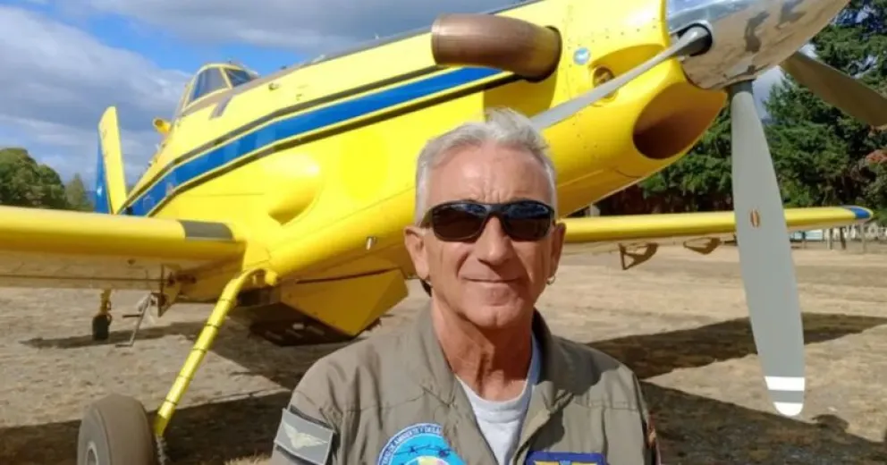 El piloto José “Pepe” Mollano. Imagen de Info Cordillera.