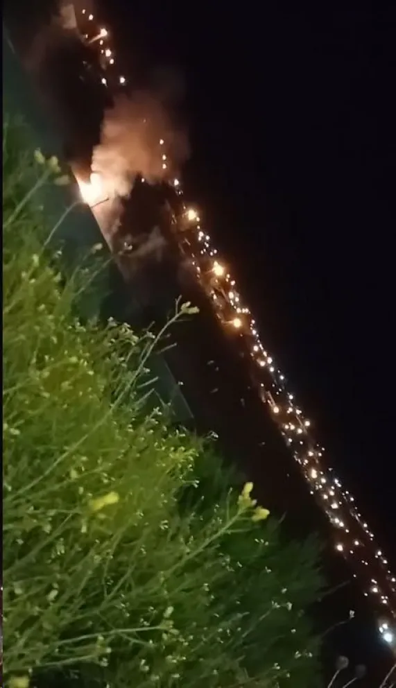 El hecho ocurrió esta madrugada.