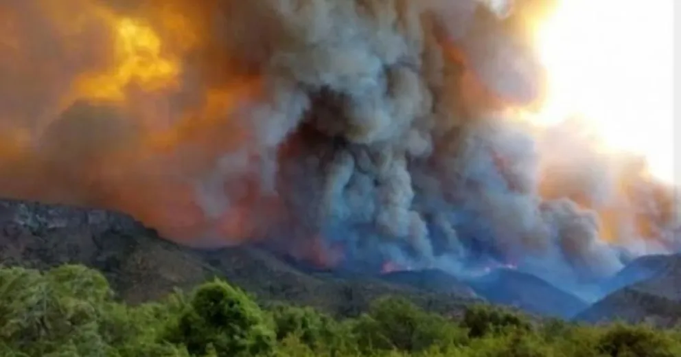 Una imagen de ese momento. Gentileza El Cuco.