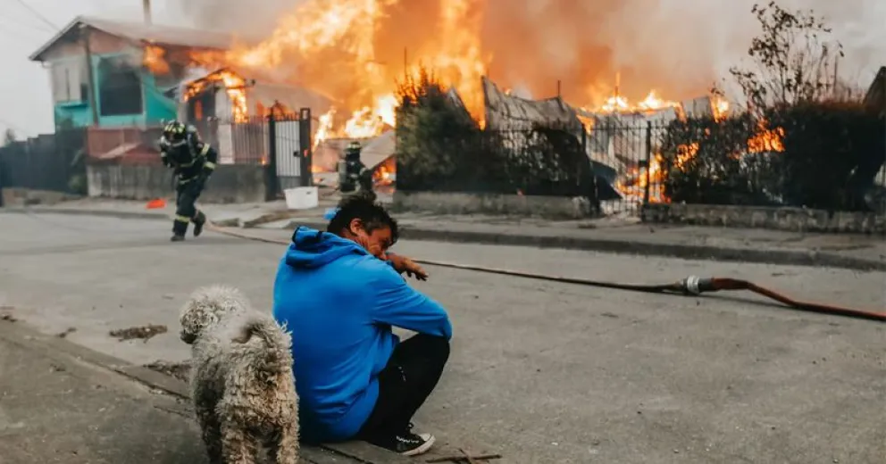 Impactantes imágenes difundidas por El País.