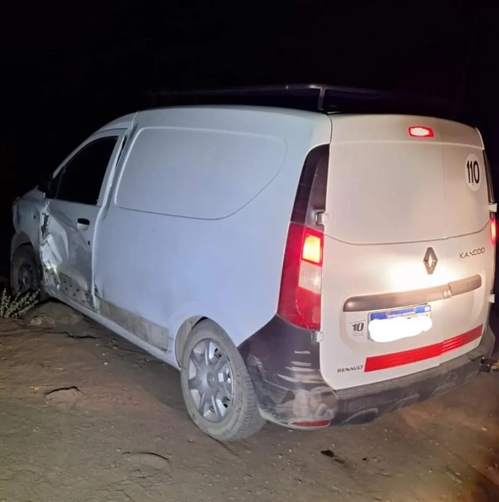 La Renault Kangoo que había robado.