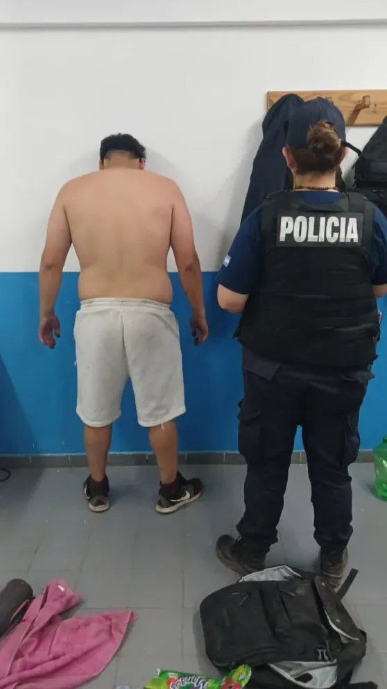 El hecho ocurrió este martes al atardecer.