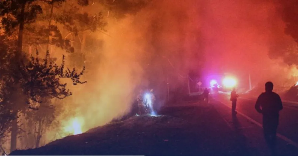 Piden a la comunidad informar ante una nueva columna de humo o presencia de fuego.
