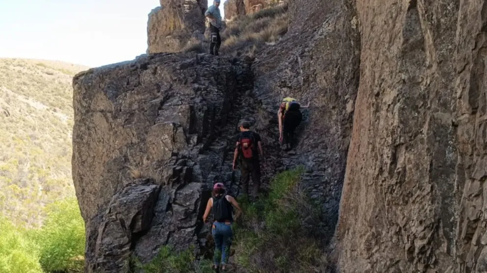 El trabajo de relevamiento.