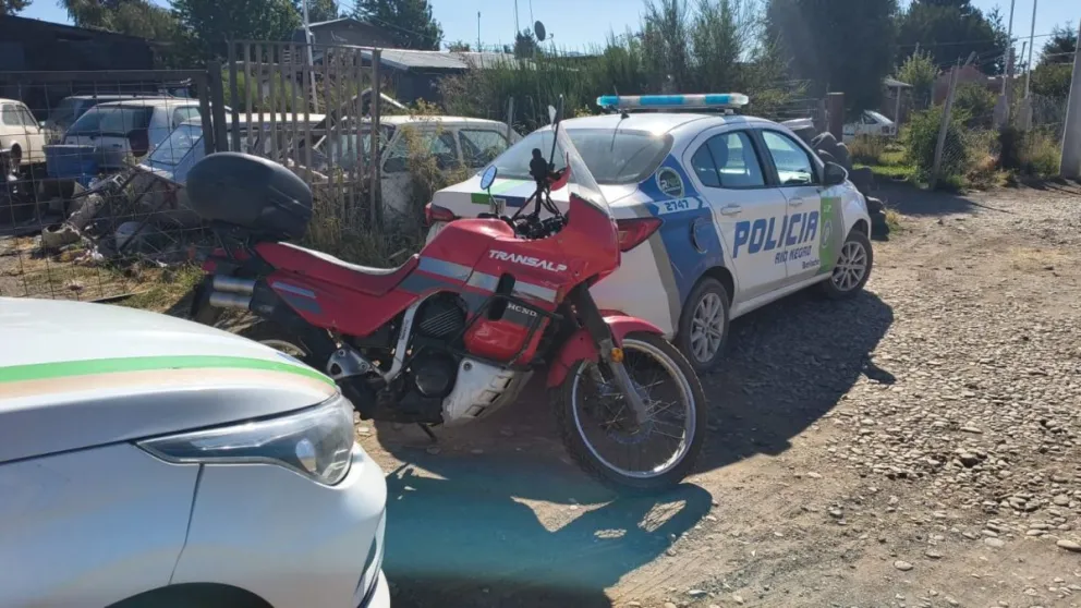 La moto había sido robada en el barrio Lera y la encontraron en una vivienda del San Francisco III.