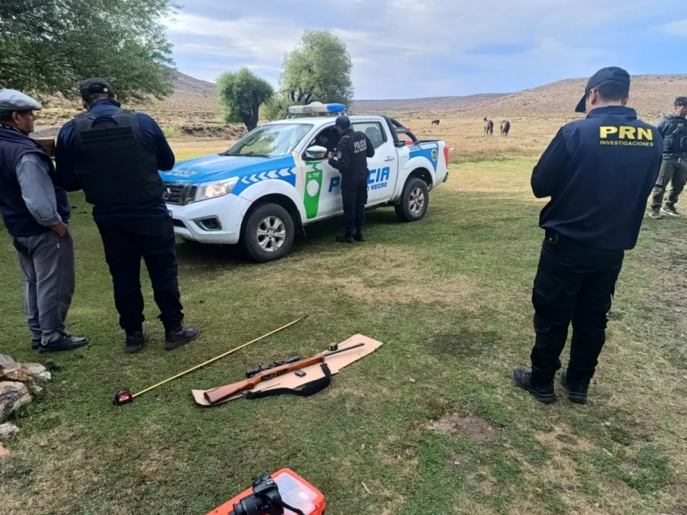 Fue sobre una calle rural con acceso por la ex Ruta Nacional 40.