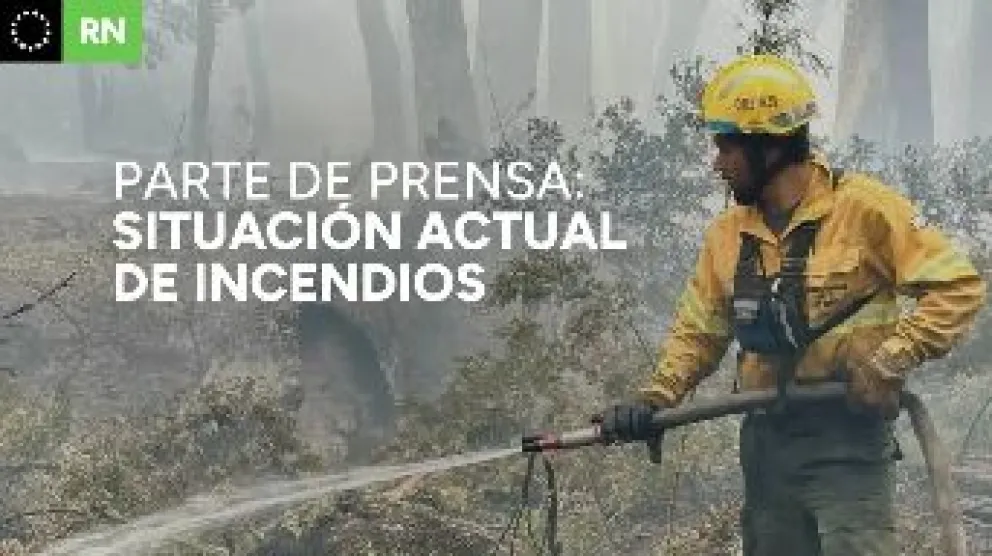 Ante cualquier columna de humo comunicarse de inmediato al 103.Crédito: Gobierno de Río Negro