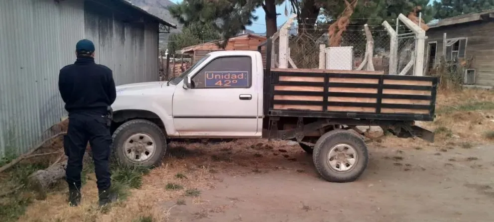 La persecución finalizó en la intersección de Miramar y Ruta Nacional 40.