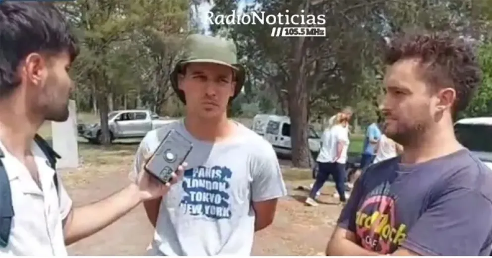 Los hermanos Santiago y Francisco Agregú.